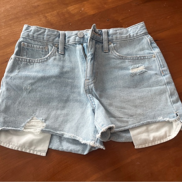 Old Navy Other - Old Navy Light Blue Ripped Jean Shorts Youth